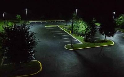 LED Parking Lot Lights for Outdoor Lighting