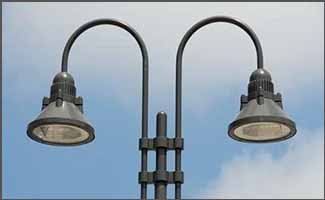 Example of a parking lot and area lighting application 2