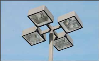 Example of a parking lot and area lighting application 4