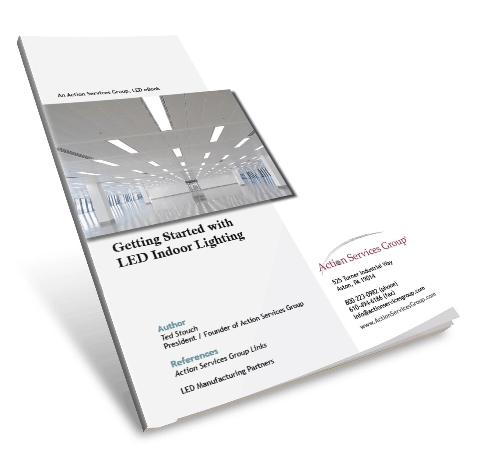 Getting Started with Indoor LED Lighting_eBook Cover Slanted